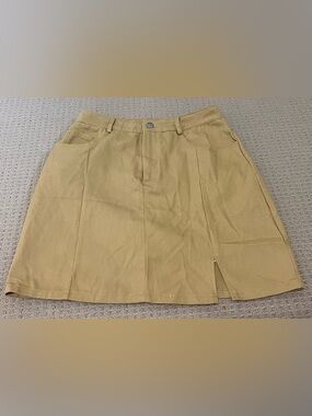 🌸3/$15🌸DAZY Camel Tan A-Line Mini Skort Size XL